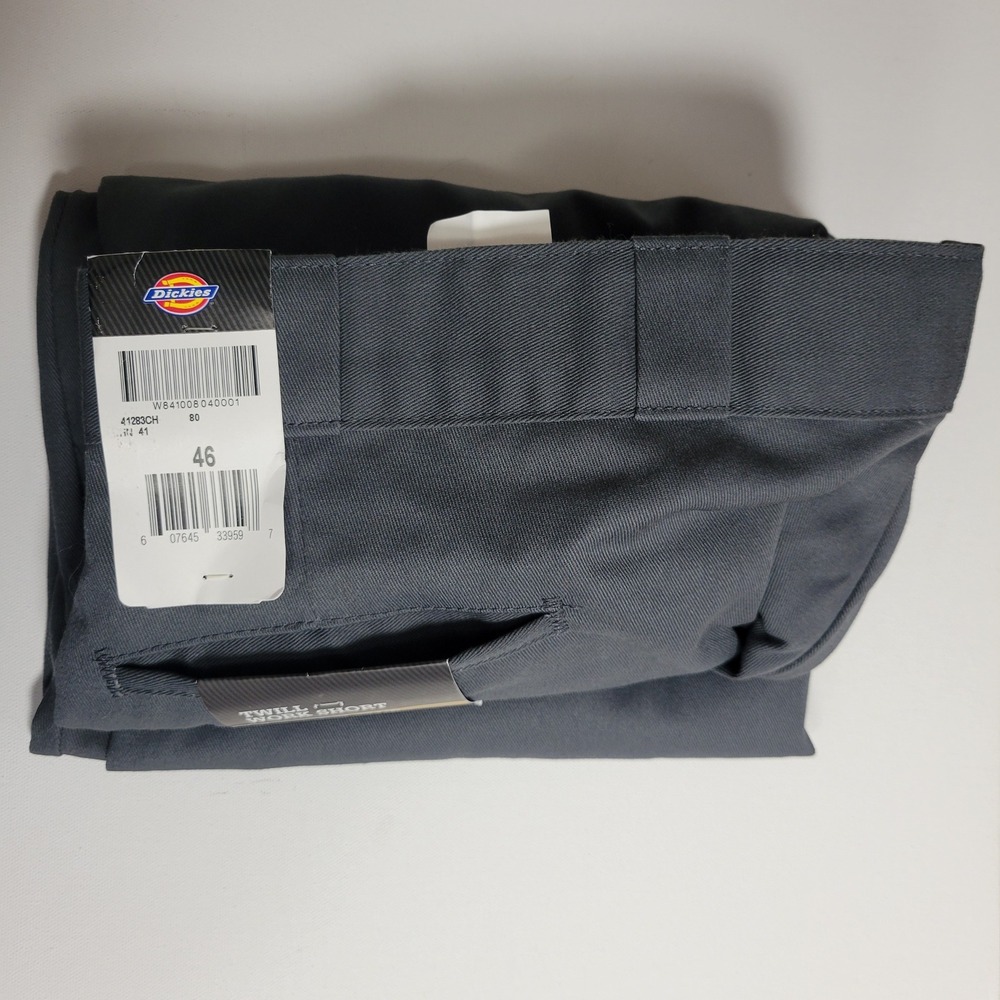 New Dickies Loose Fit Twill Work Shorts Mens Gray 46 Utility Y2K Skater Gorpcore - Picture 10 of 10